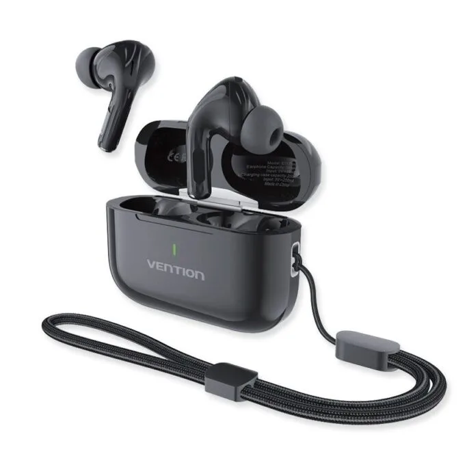 Vention Earphones BT TWS InEar ECHO LITE E11 Plus Black NBVB0-Plus — image 1