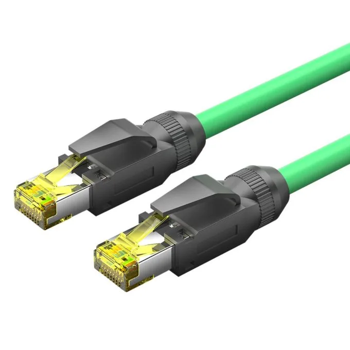 Vention NETWORK Cable CAT6A SFTP Anti-Vibration Industrial Flexible 3.0m IBYGI — image 1