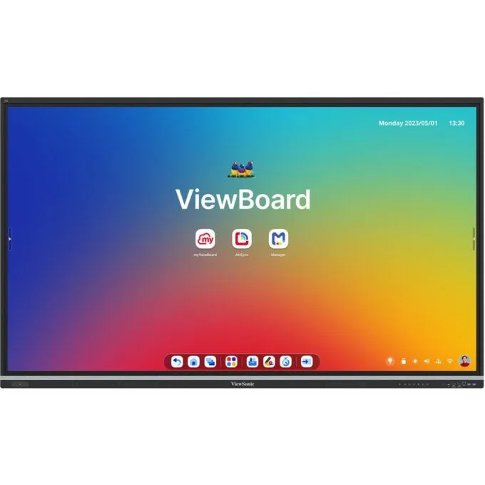 Viewsonic Viewboard Interactive Display Whiteboard 86" 4K Android EDLA 50-Point Touch 70W Speaker NFC IFP8651-3C — image 1