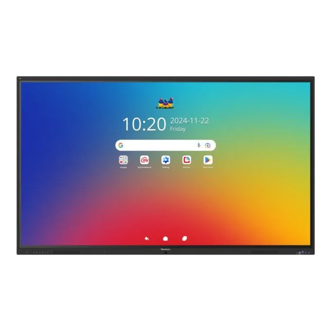 Viewsonic Viewboard Interactive Display Whiteboard 86" 4K Android EDLA 64-Point Touch 2.1 Speakers 8 Mic Array IFP8641-1-1C — image 1