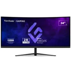 Viewsonic Monitor Gaming VX 34'' 2K VA Curved 180hz HDR10 VX3418C-2K