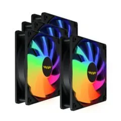 Armaggeddon Gaming Cooling Fan Set 4pcs ARGB KIT 6000 Pro Black