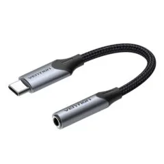 Vention AUDIO CONVERTER USB-C to 3.5mm Female Adaptor Braided 0.1m BGJHA