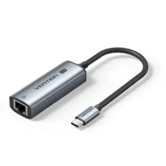 Vention Converter USB-C to 2.5 Gigabit Lan Aluminium Grey CFTHB