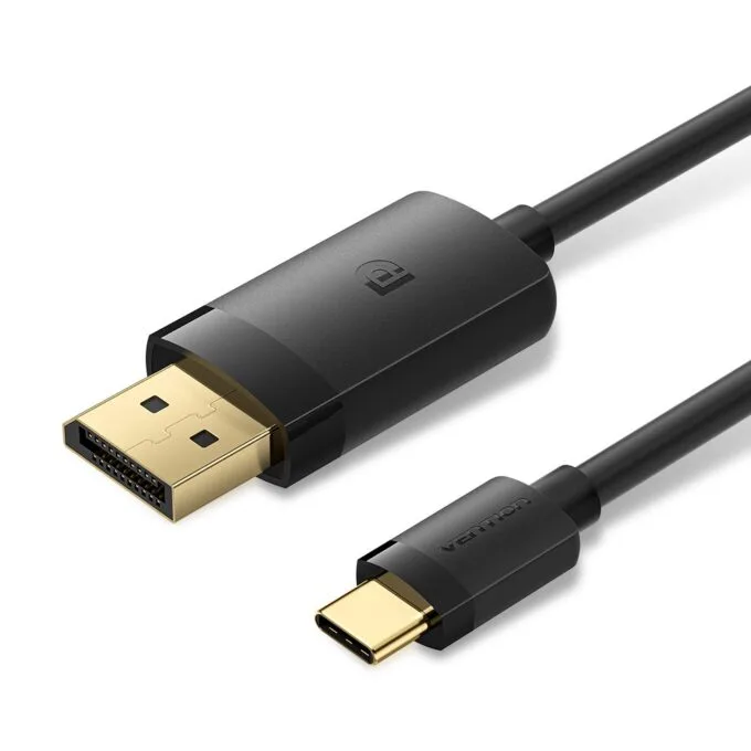 Vention Converter USB-C to DisplayPort Cable 4K60Hz 2.0m CRJBH — image 1