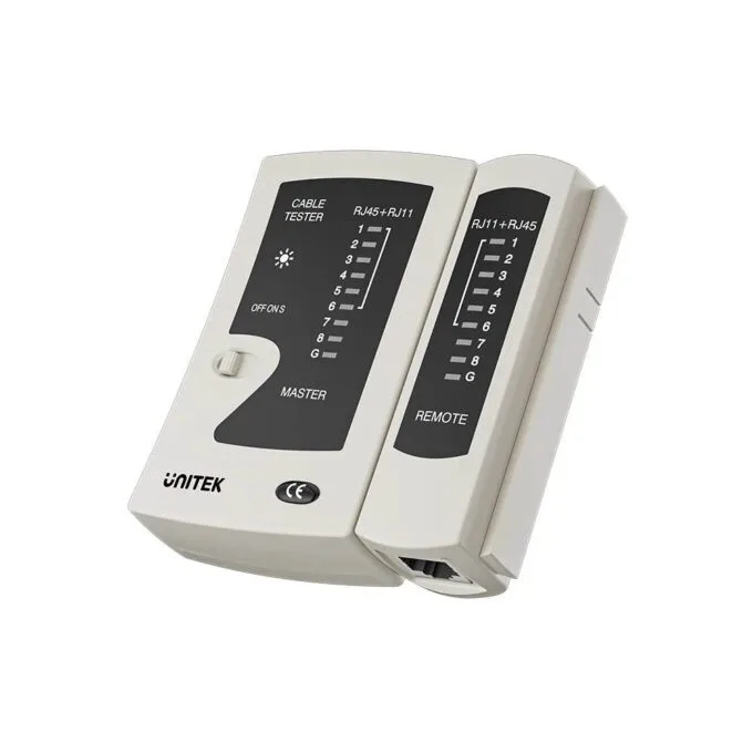 Unitek Network Tools Cablet Tester for RJ45/RJ11 OT140AGY01 — image 1