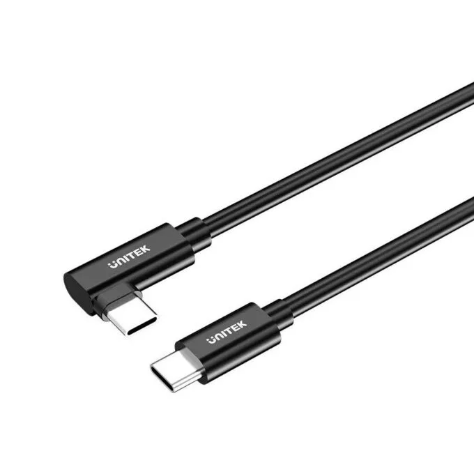 Unitek UC VR Link Pro Cable USB-C to USB-C 90 Degree 5Gps & 60W 5.0m C14094A — image 1