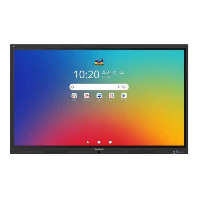 Viewsonic Viewboard Interactive Display Whiteboard 55" 4K Android EDLA 64-Point Touch 2.1 Speakers 8 Mic Array IFP5541-1-1C — image 1