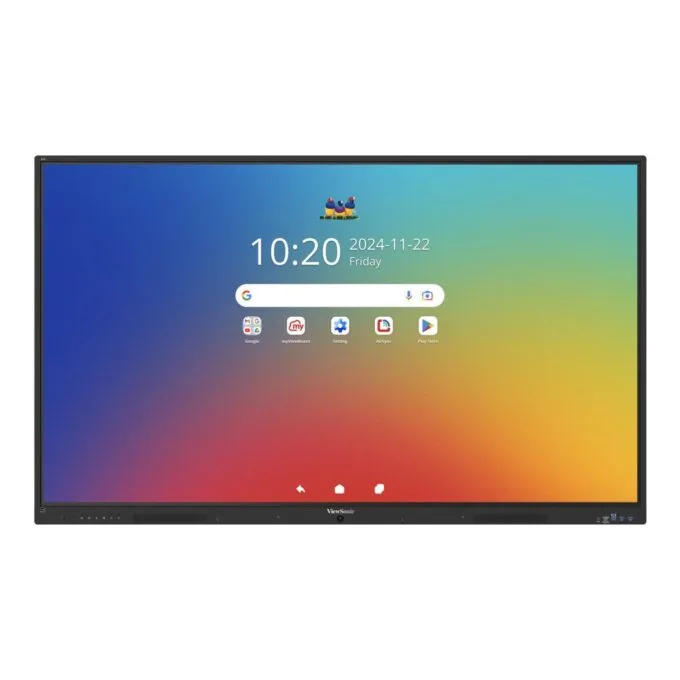 Viewsonic Viewboard Interactive Display Whiteboard 65" 4K Android EDLA 64-Point Touch 20W Speakers IFP6535-1-1C — image 1