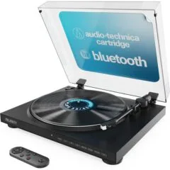 Majority Turntable AUTO Automatic Tone Arm & Start, BT & USB Recording