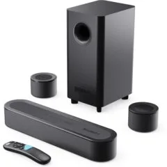 Majority Soundbar BOWFELL HALO DOLBY 5.1 230W Wired Sub & 2 Satellite Speakers