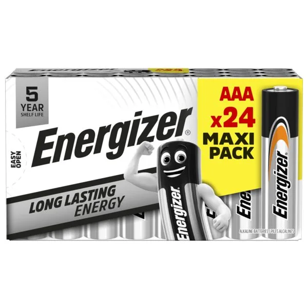 Energizer Batteries Alkaline AAA (24pcs) Alkaline Everyday — image 1