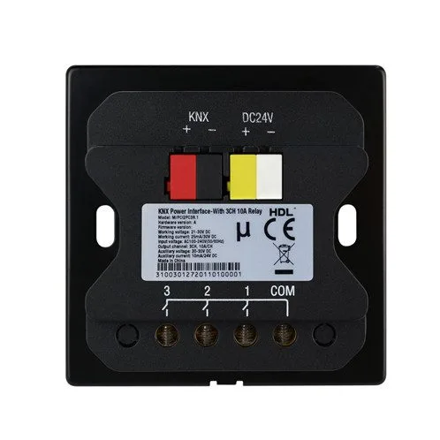 HDL KNX Standalone Power Interface with 3CH 10A Relay for Granite & A2 Series — image 3