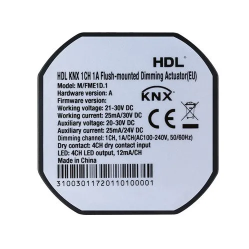 HDL Actuator 1CH 1A Flush-mounted Mosfet Dimming — image 4