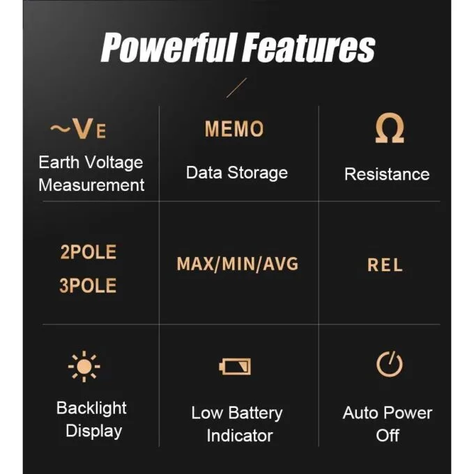 Proskit Digital Earth Resistance Tester MT-4105 — image 3