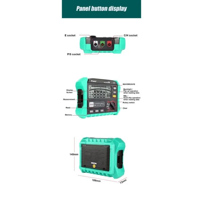 Proskit Digital Earth Resistance Tester MT-4105 — image 10