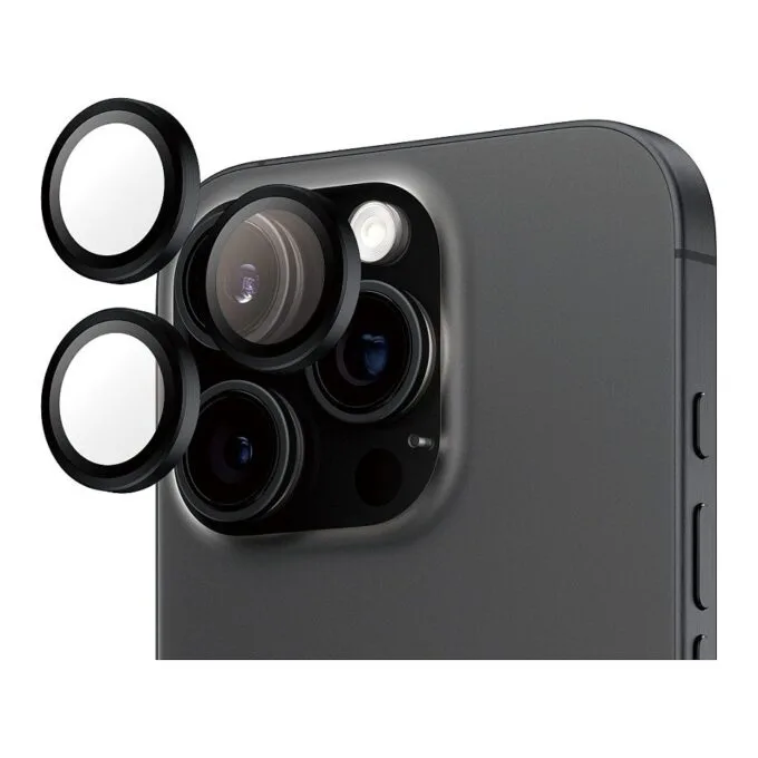 PanzerGlass ® Hoops® Camera Lens Protector Black iPhone 16 Pro | 16 Pro Max — image 1
