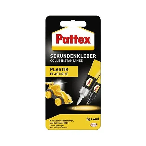 Pattex Plastik Sekundenkleber 2g — image 1