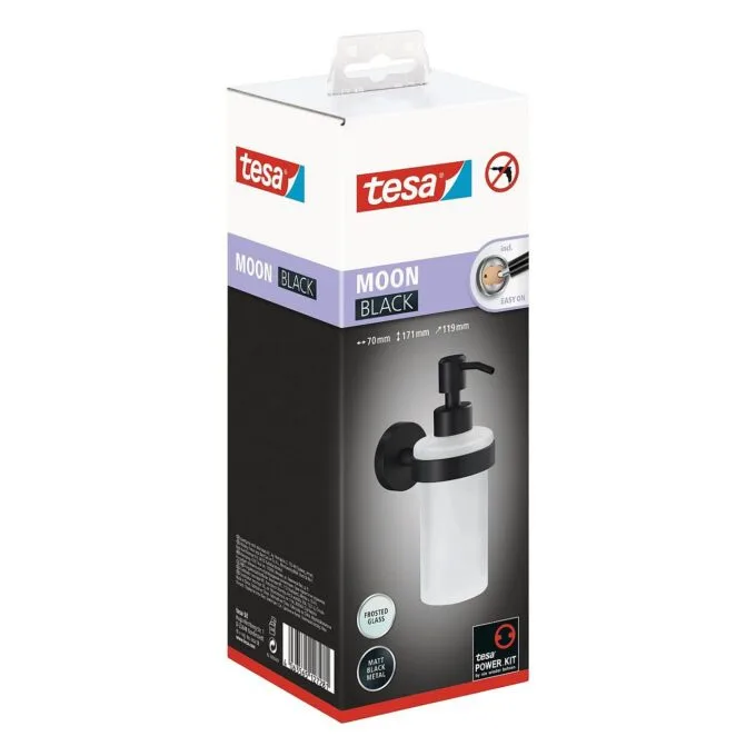 TESA MOON BLACK soap dispenser — image 2