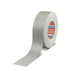 Tesa tissue adhesive. 50m x 50mm Gaffer tape silver 53949