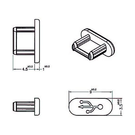 DeLOCK 64007 socket safety cover — image 2