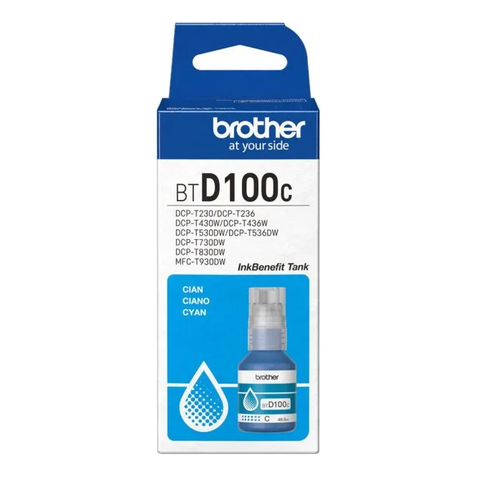 Brother BTD100C printer ink refill — image 1