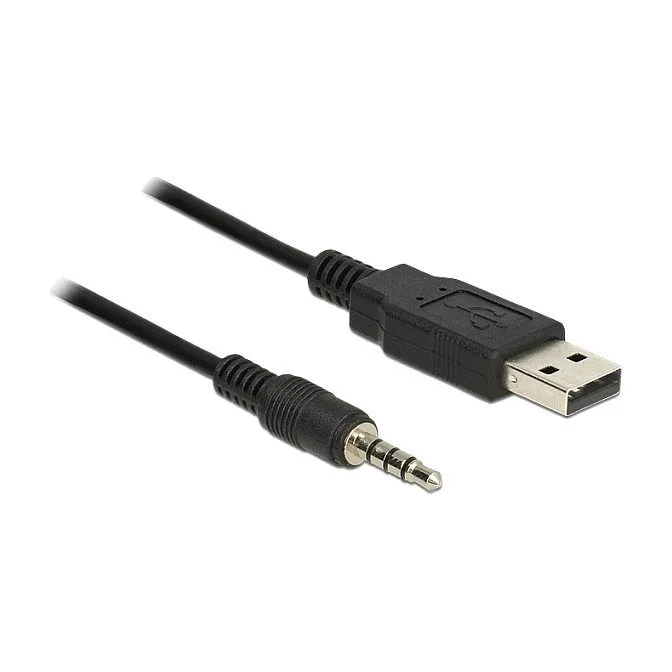 DeLOCK 1.8m USB2.0-A/3.5mm audio cable — image 1
