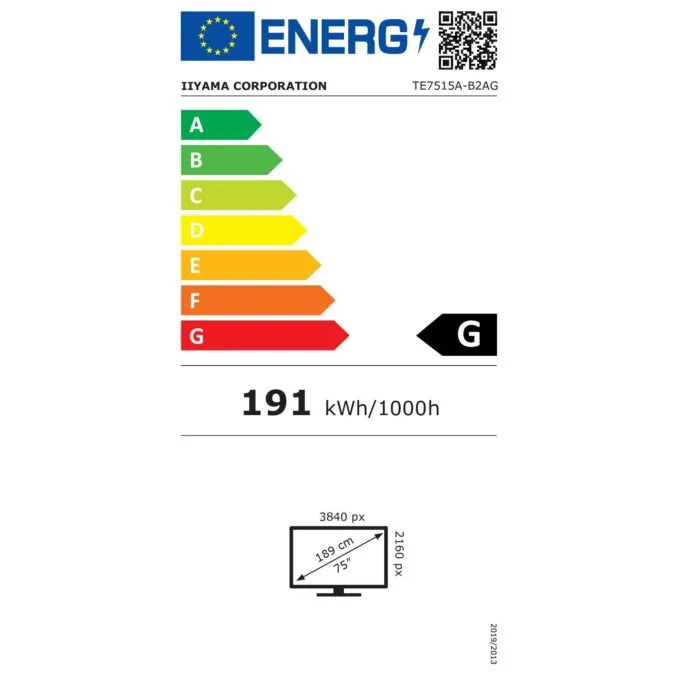 iiyama TE7515A-B2AG Signage Display — image 21