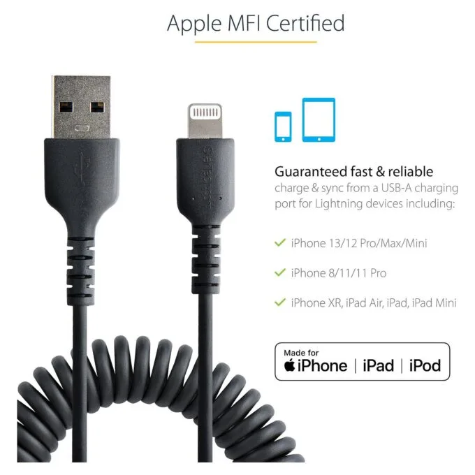 StarTech.com RUSB2ALT50CMBC lightning cable — image 10