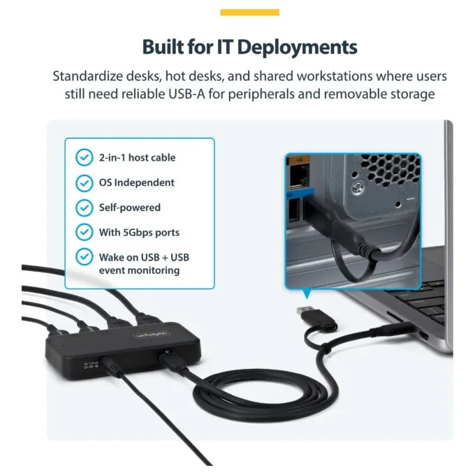StarTech.com ST4300USB3V2-UE interface hub — image 8