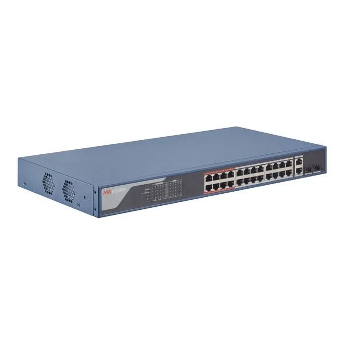 Hikvision DS-3E1326P-EI(B) network switch — image 1
