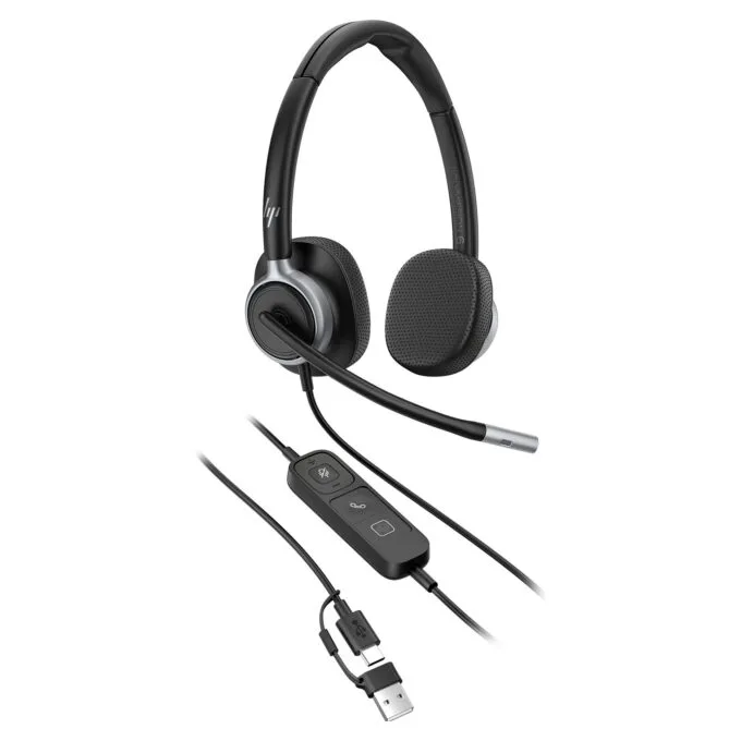 HP Poly Mission 615 Monaural USB Wired Headset — image 3