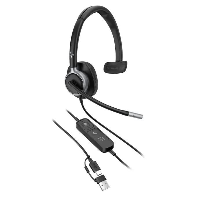 HP Poly Mission 615 Monaural USB Wired Headset — image 4