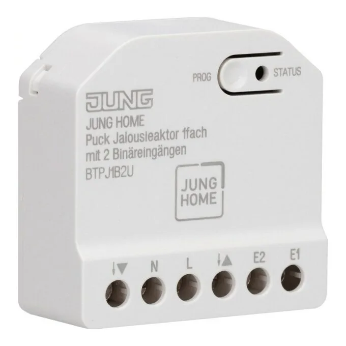 Jung BT P J1 B2 U JUNG HOME Puck louver actuator 1x with 2 binary inputs — image 1
