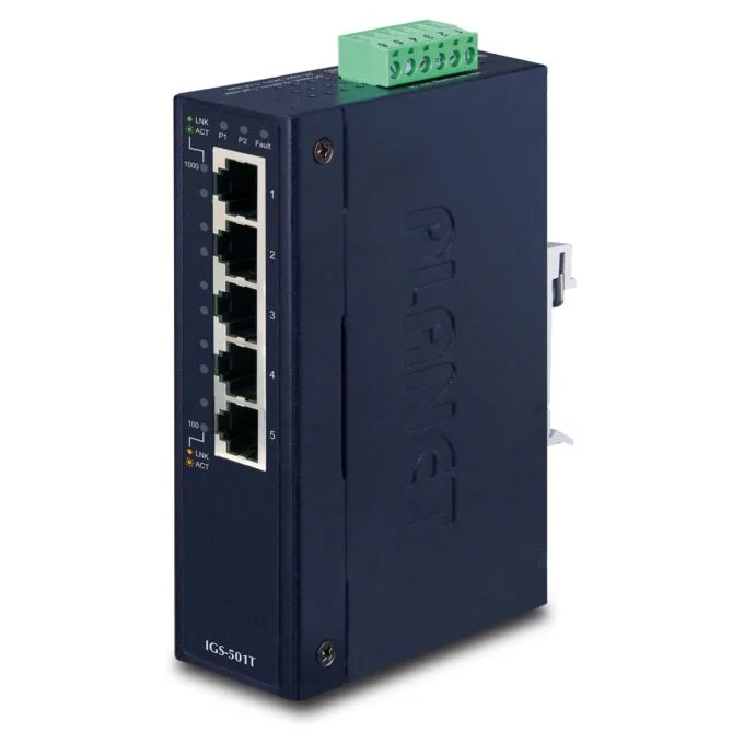 PLANET IGS-501T network switch — image 1