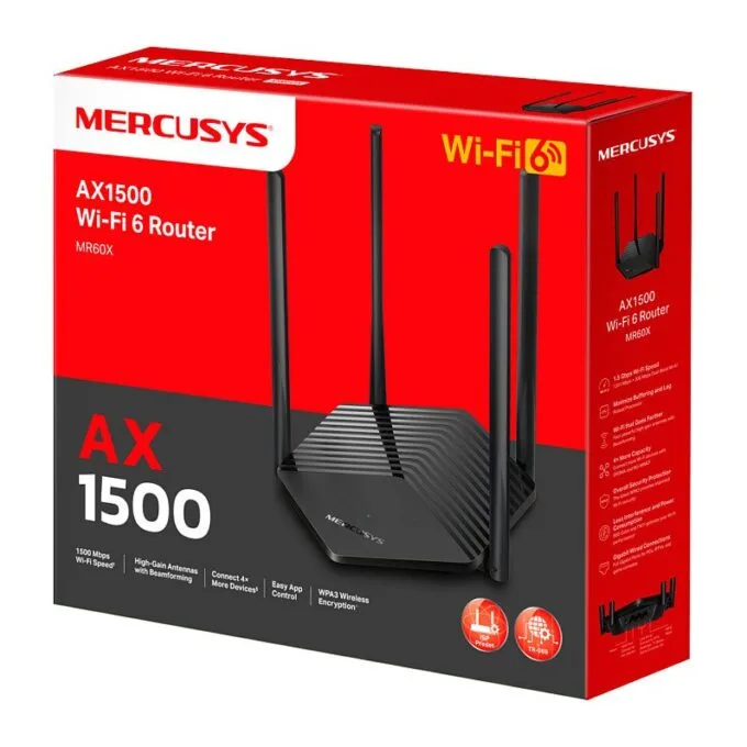 Mercusys MR60X wireless router — image 5