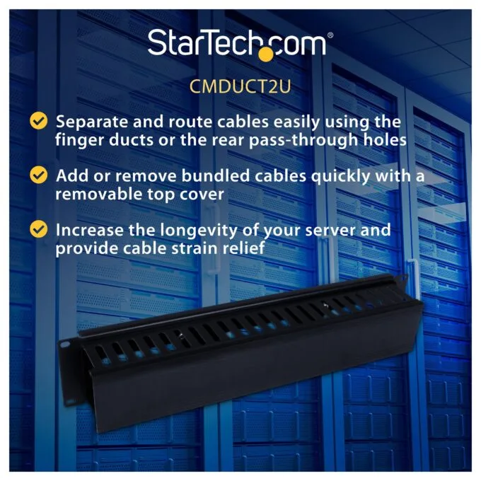 StarTech.com CMDUCT2U rack accessory — image 8