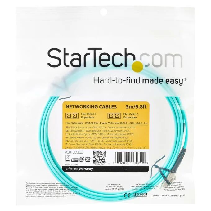 StarTech.com 450FBLCLC3 InfiniBand/fibre optic cable — image 4
