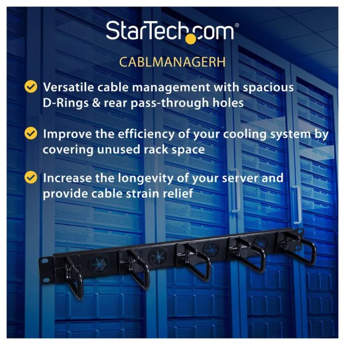 StarTech.com CABLMANAGERH rack accessory — image 6