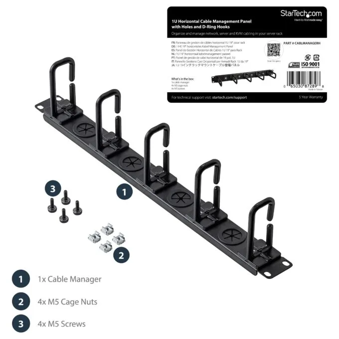 StarTech.com CABLMANAGERH rack accessory — image 8