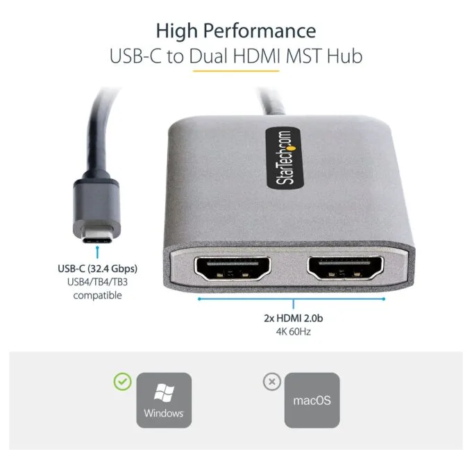 StarTech.com MST14CD122HD USB graphics adapter — image 11