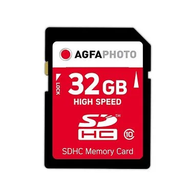 Card AgfaPhoto SDHC card 32GB High Speed Class 10 UHS I U1 V10 — image 1