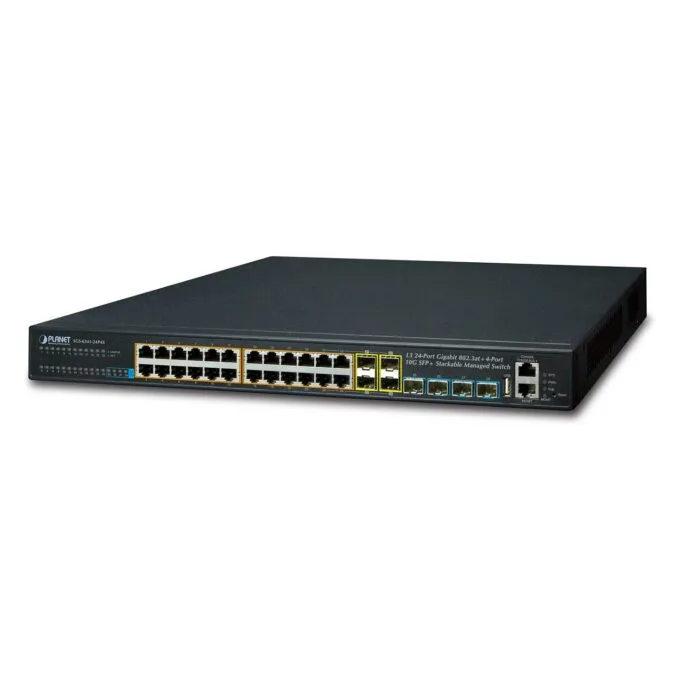 PLANET SGS-6341-24P4X network switch — image 1