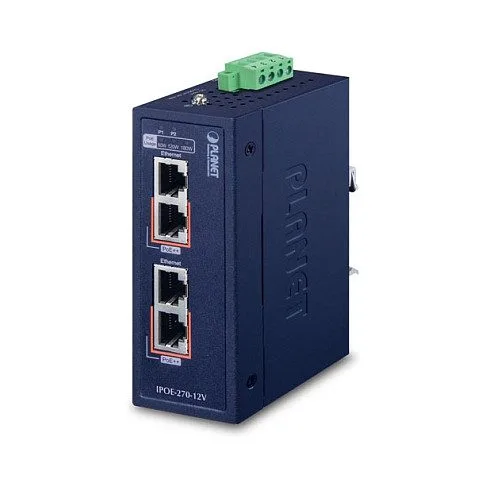 PLANET IPOE-270-12V network switch — image 1