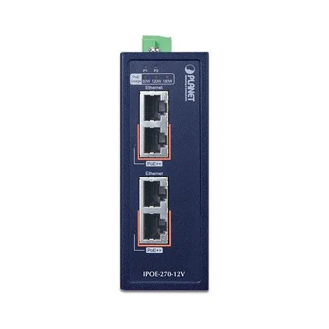 PLANET IPOE-270-12V network switch — image 2
