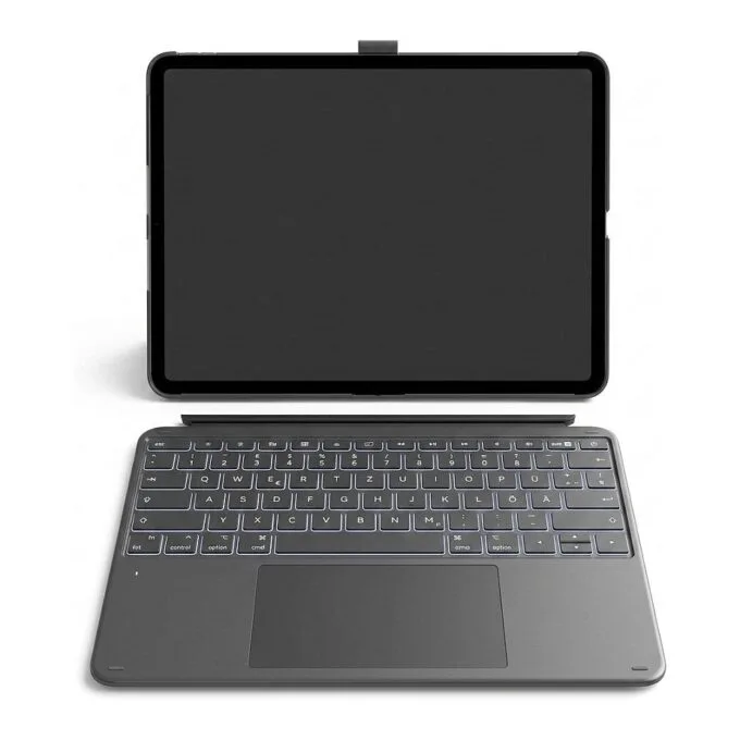 inateck Keyboard iPad 13" Compatible QWERTZ gray" — image 1