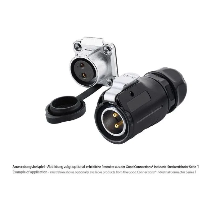 Good Connections Industrial Coupling S1 - Power 2-Pin M20 — image 4