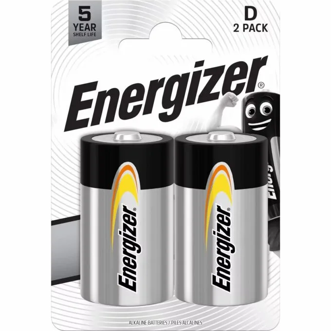 Energizer Batteries Alkaline D (2pcs) Alkaline Everyday — image 1