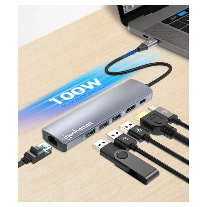 Manhattan 153959 laptop dock/port replicator — image 7