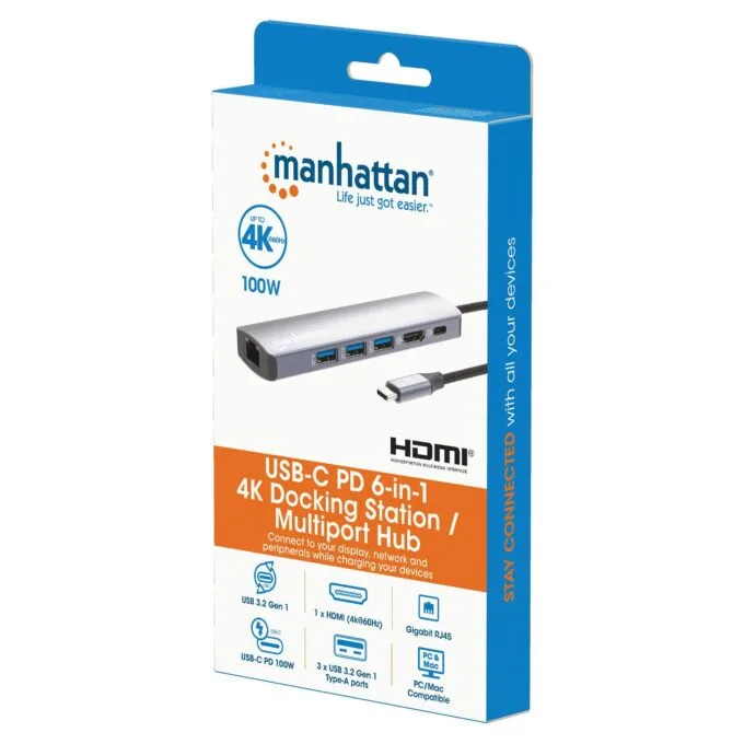 Manhattan 153959 laptop dock/port replicator — image 9